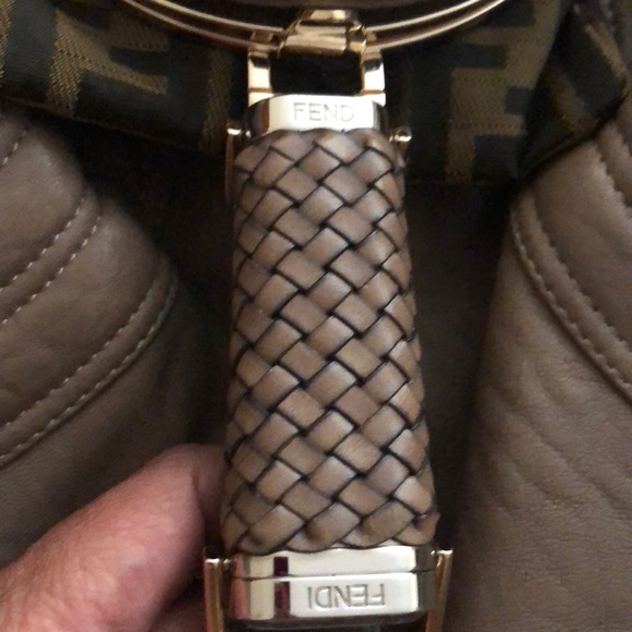 Fendi spy bag large nice cute must have hot pick leather limited color authentic - Picture 5 of 16